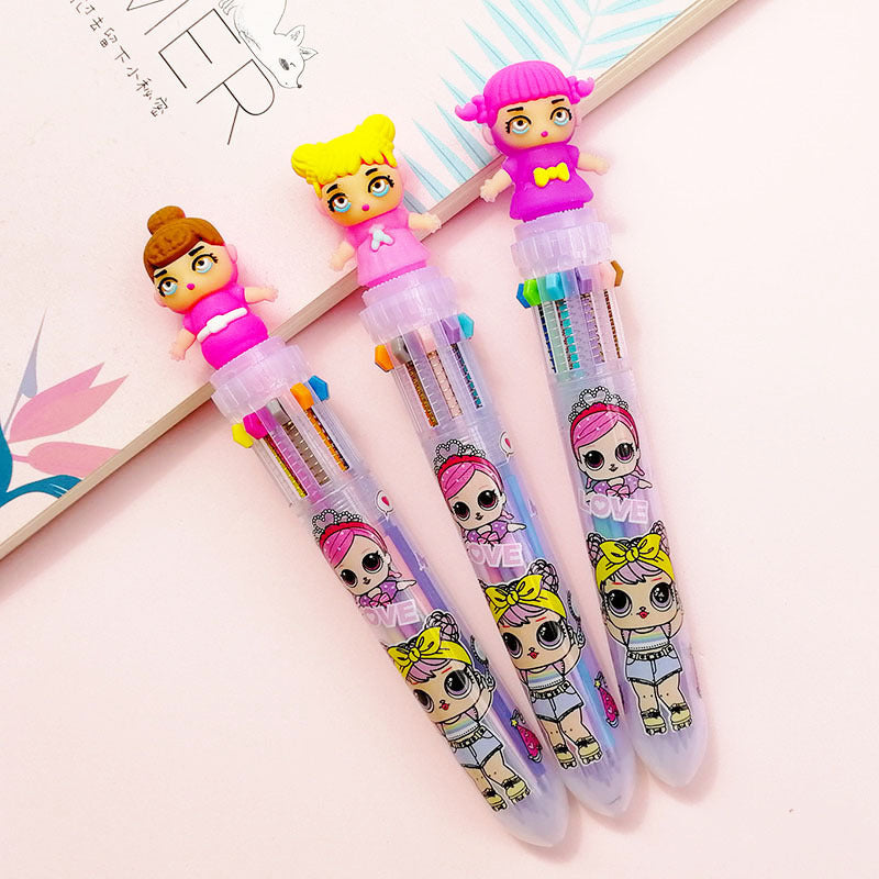 Acrylic lovely doll neutral pen 36PCS MIC-HongL010