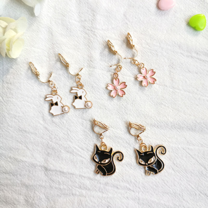 Alloy cute earrings (Minimo de Compra 2) MIC-HanJ008