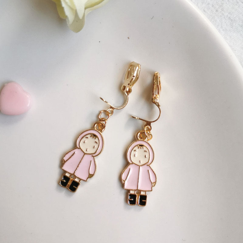 Alloy cute earrings (Minimo de Compra 2) MIC-HanJ008