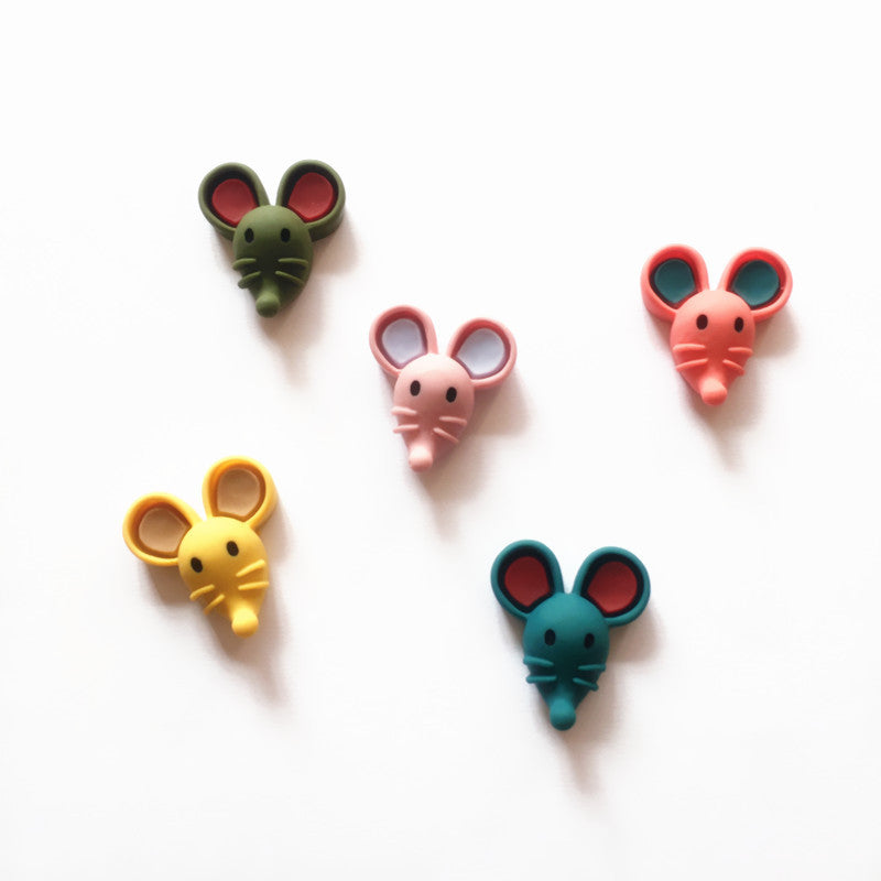 Acrylic Cute and Fun Little Mouse Earrings (Minimo de Compra 2) MIC-ChouT047