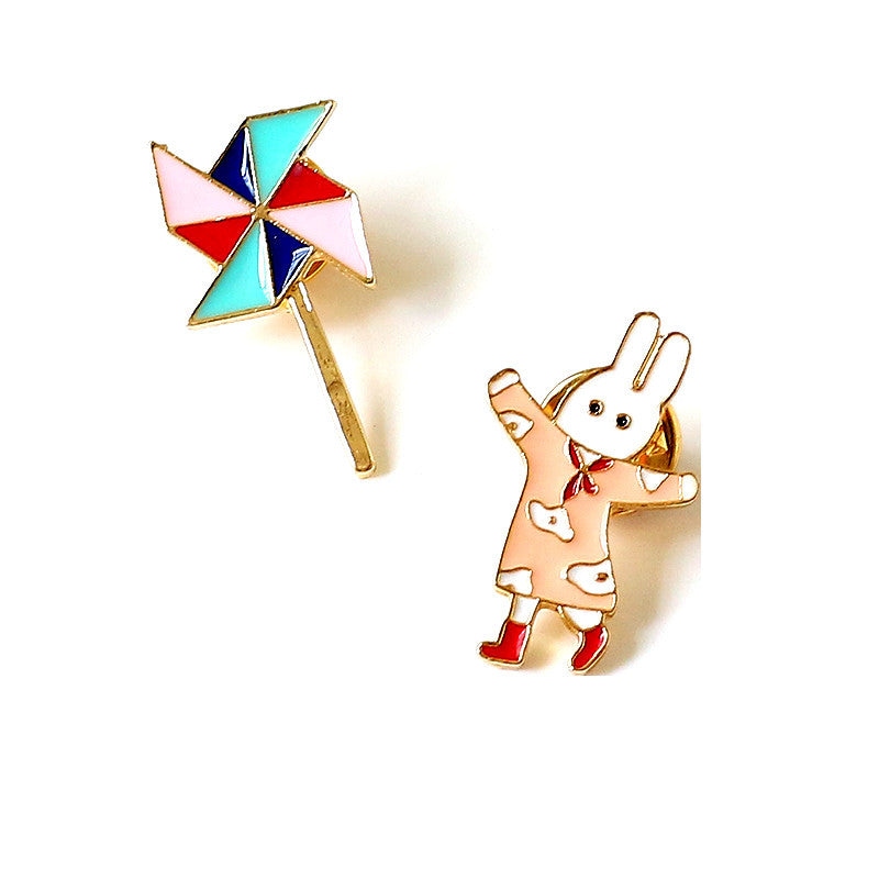 Alloy cartoon cute brooch (Minimo de compra 2) MIC-DongQ011