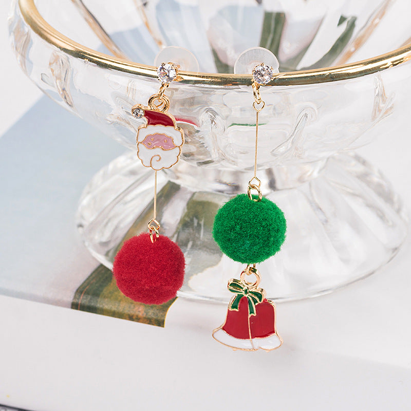 Alloy Christmas series earrings (Minimo de Compra 2) MIC-MDD090