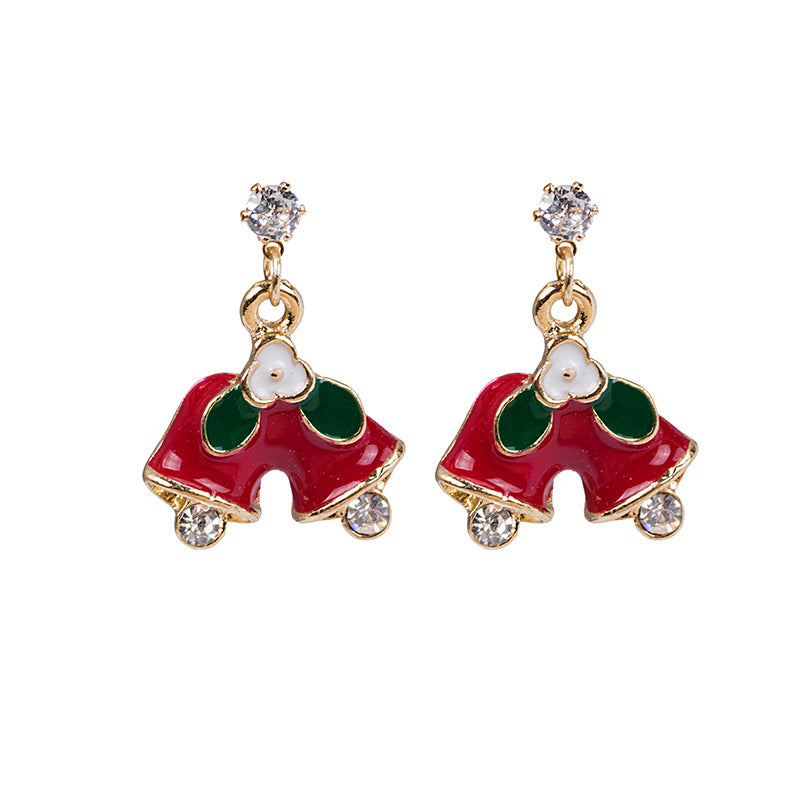 Alloy Christmas series earrings (Minimo de Compra 2) MIC-MDD081