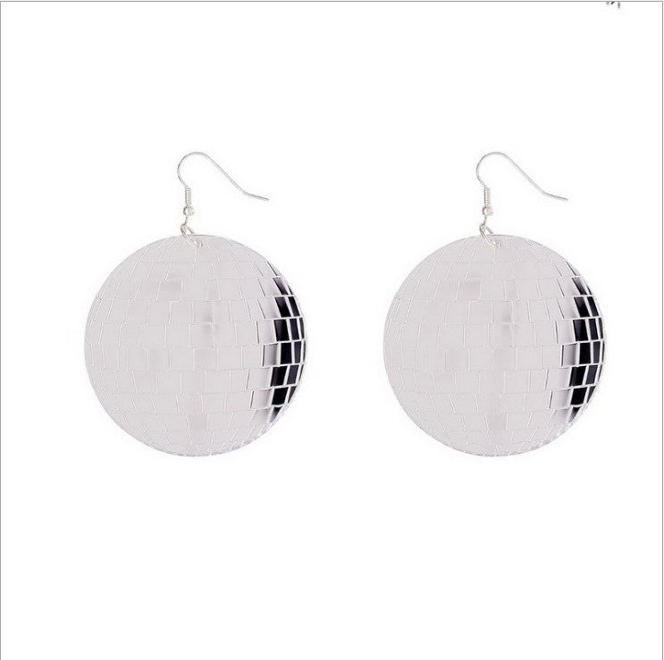 Acrylic mirror earrings MYA-NingD031