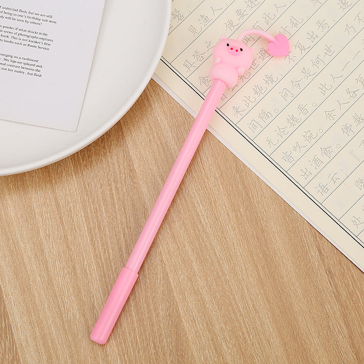 Cartoon Tentacles Animal Silicone Plastic Ballpoint Pen Liuj011