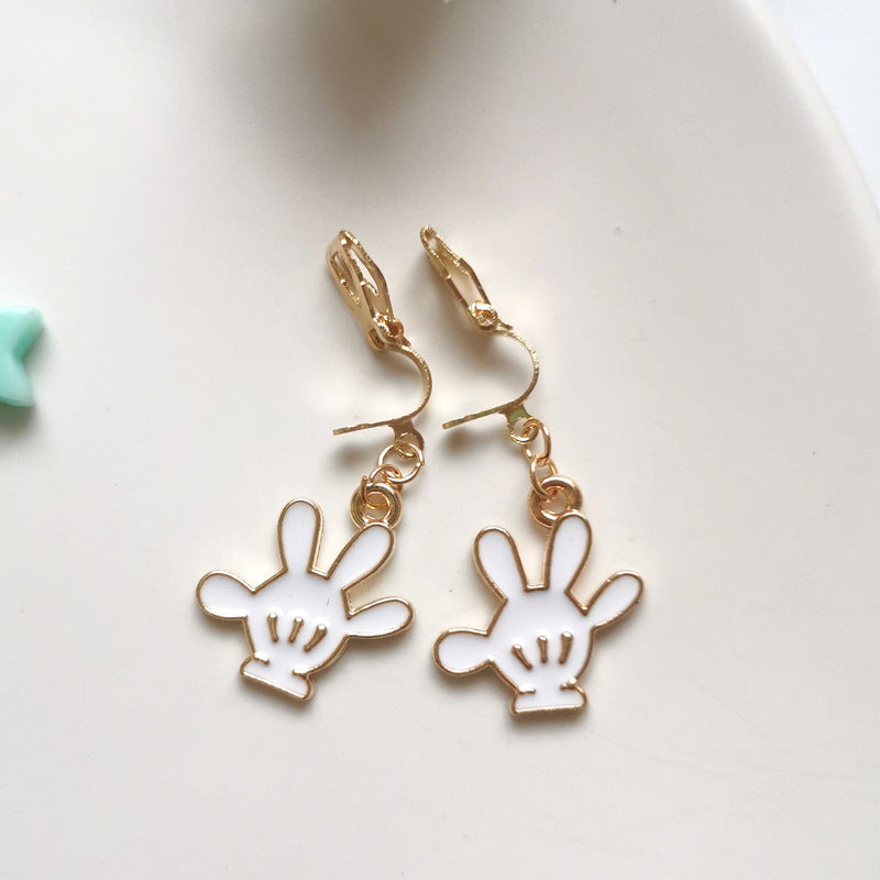 Alloy cute earrings (Minimo de Compra 2) MIC-HanJ008