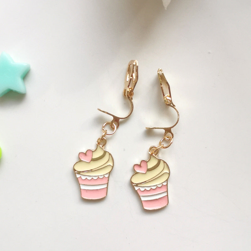 Alloy cute earrings (Minimo de Compra 2) MIC-HanJ008