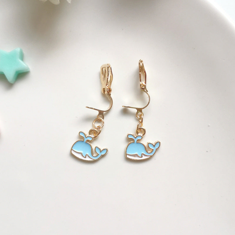 Alloy cute earrings (Minimo de Compra 2) MIC-HanJ008