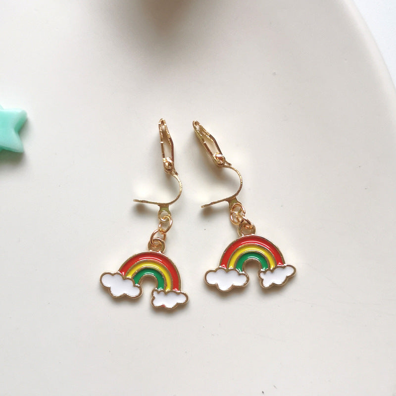 Alloy cute earrings (Minimo de Compra 2) MIC-HanJ008