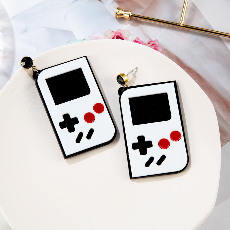 Acrylic game console earrings MYA-XueP092