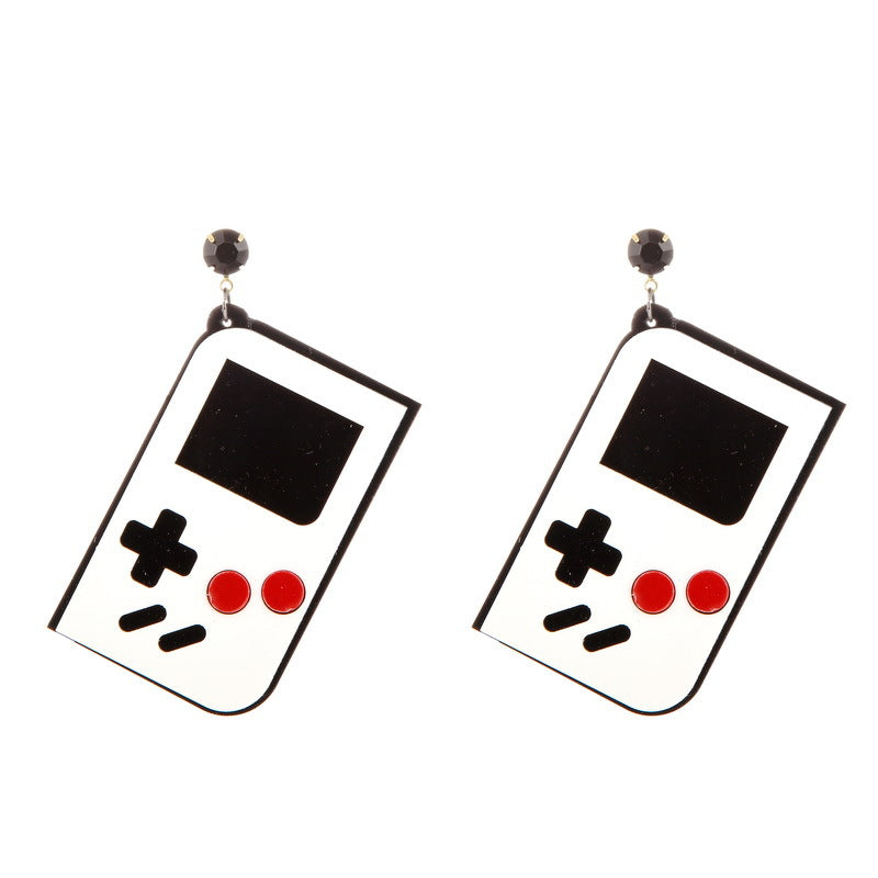 Acrylic game console earrings MYA-XueP092