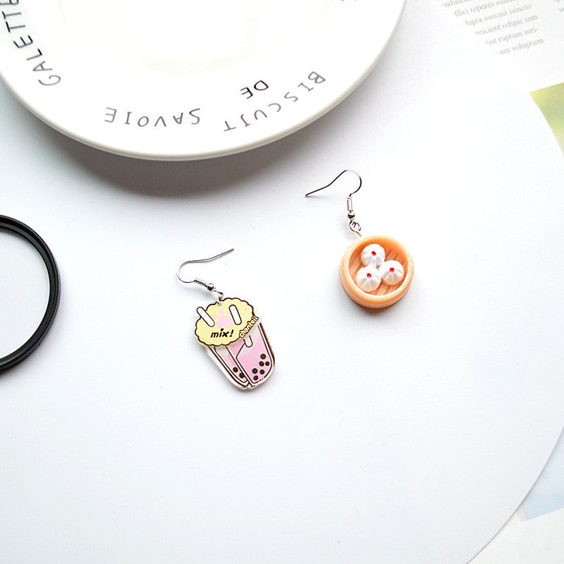 Resin simulated food earrings (Minimo de Compra 2) MIC-XieN038