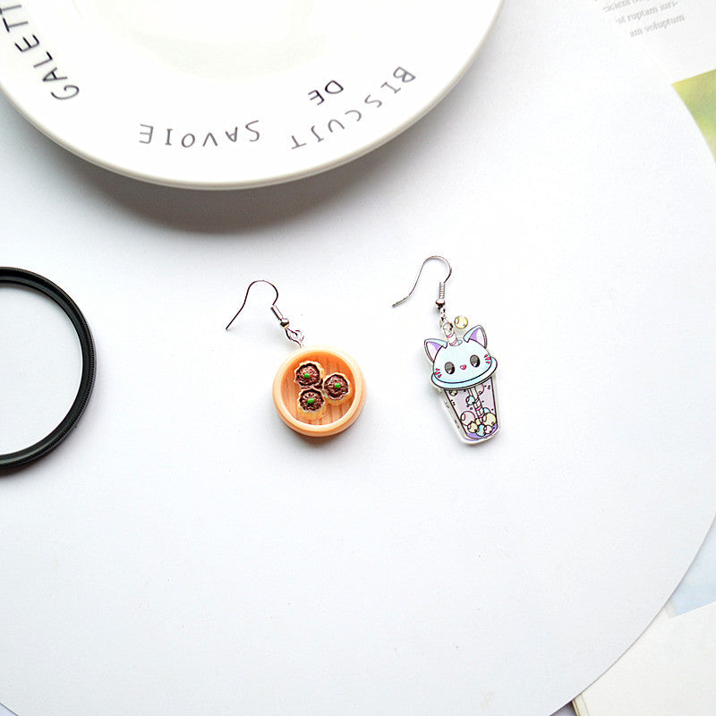 Resin simulated food earrings (Minimo de Compra 2) MIC-XieN038