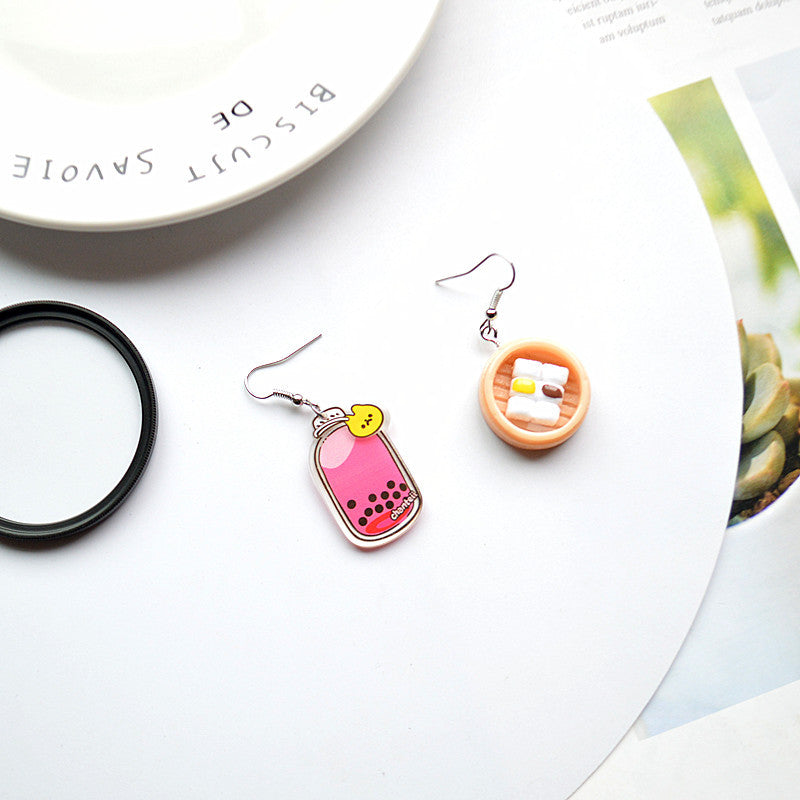 Resin simulated food earrings (Minimo de Compra 2) MIC-XieN038