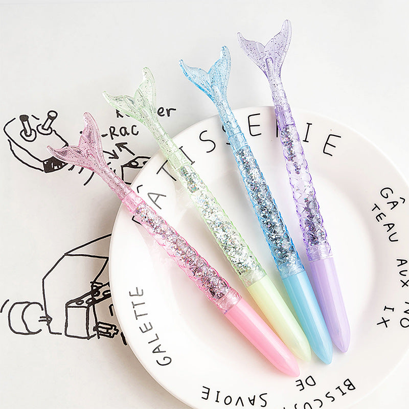 creative liquid fairy 0.5mm student ball point pen HWJ001