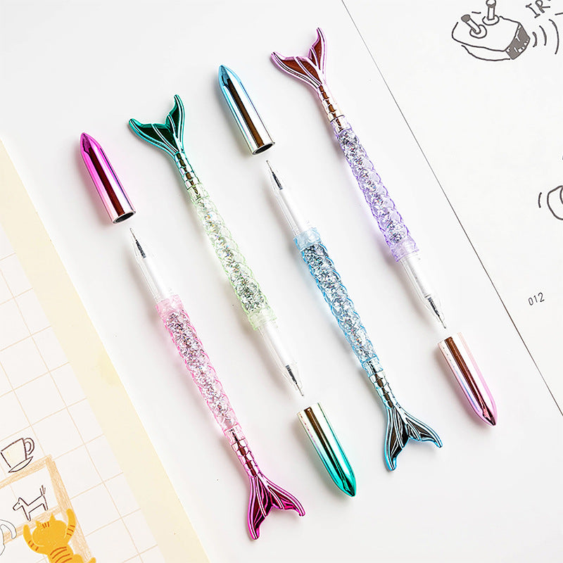 creative liquid fairy 0.5mm student ball point pen HWJ001