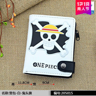 Cartoon colorful outer zipper wallet  (Minimo de compra 2）MIC-CSP009