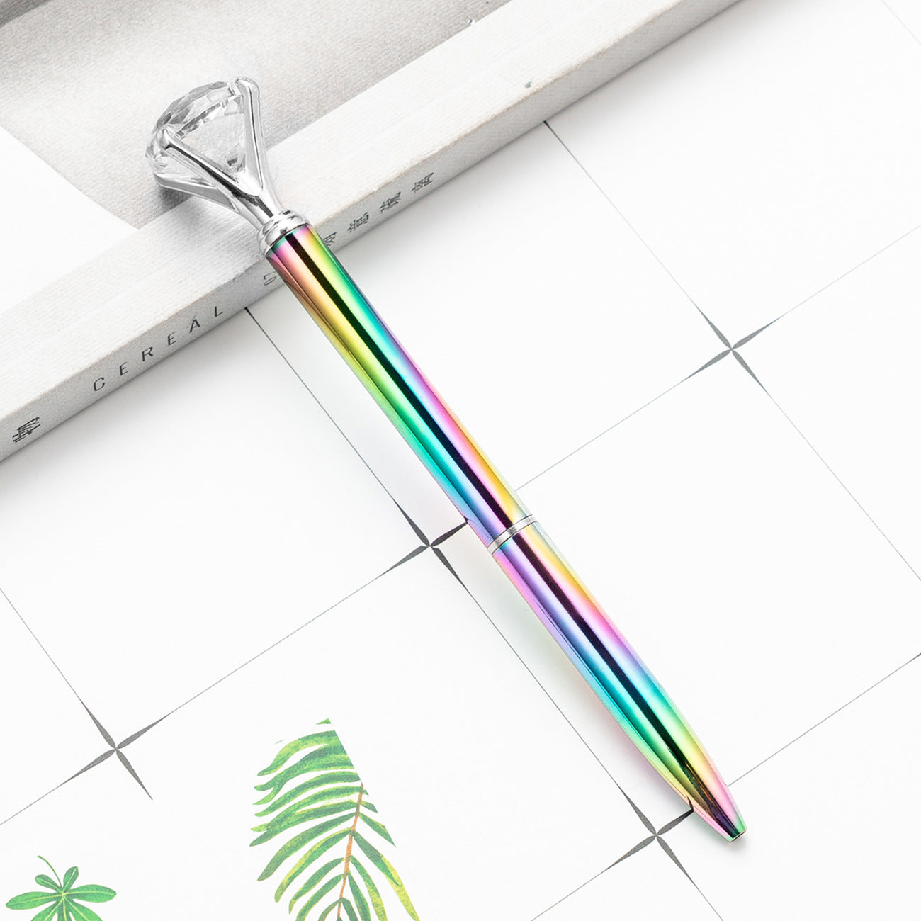 Gradient Metallic Diamond Ballpoint Pen Huah100