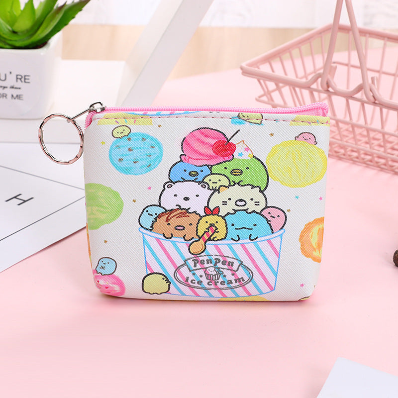 PU printed student zero wallet MYA-KaiX001