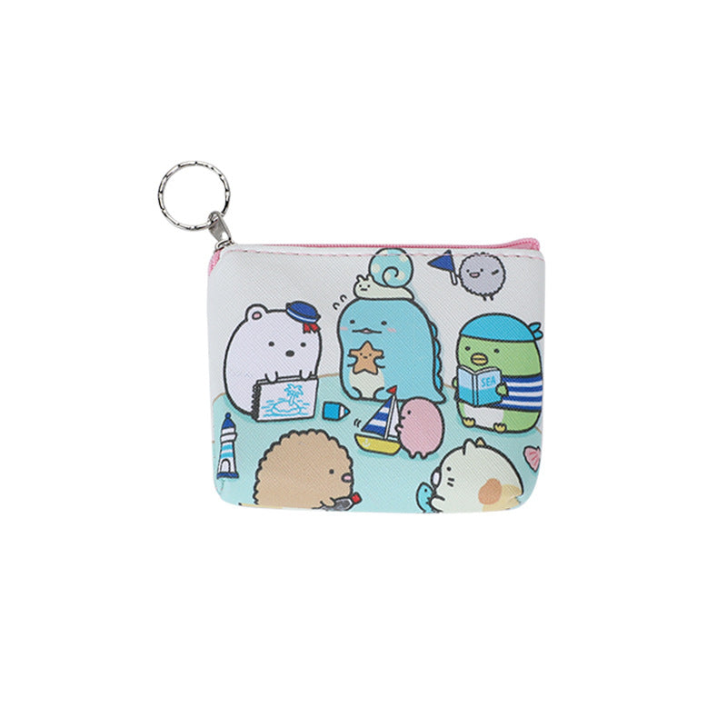 PU printed student zero wallet MYA-KaiX001