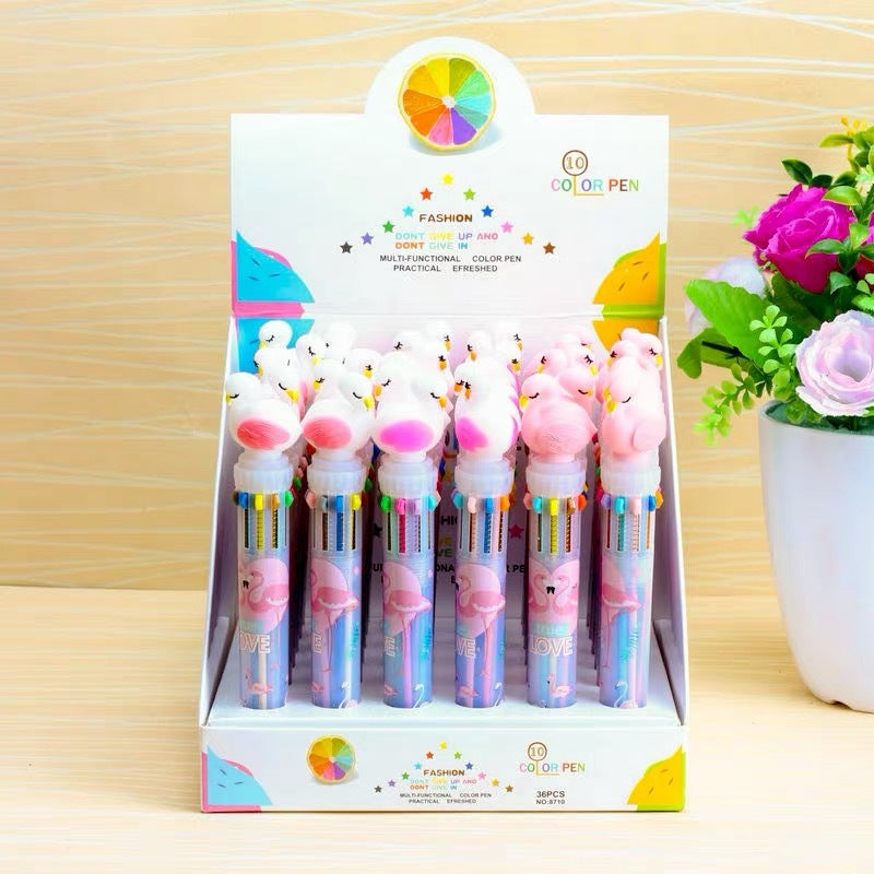 Acrylic lovely doll neutral pen 36PCS MIC-HongL010