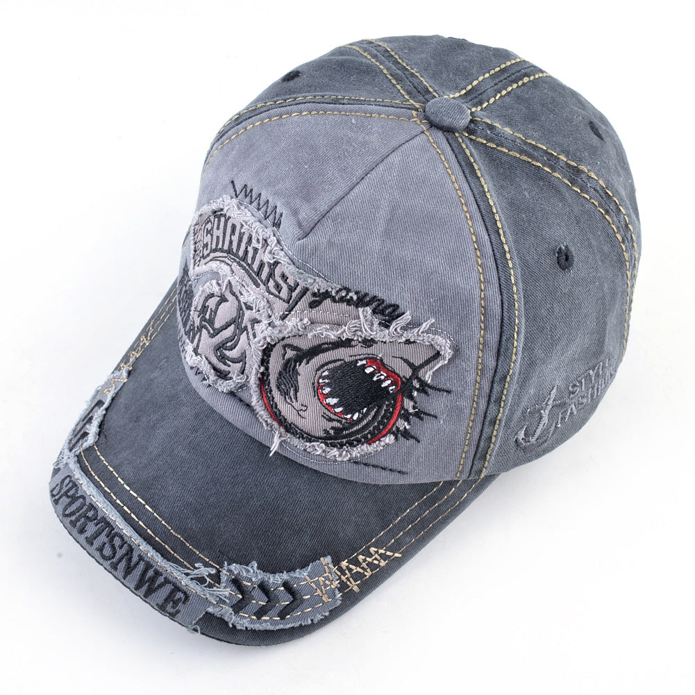 Nylon Shark Personalized Baseball cap MYA-DSM006