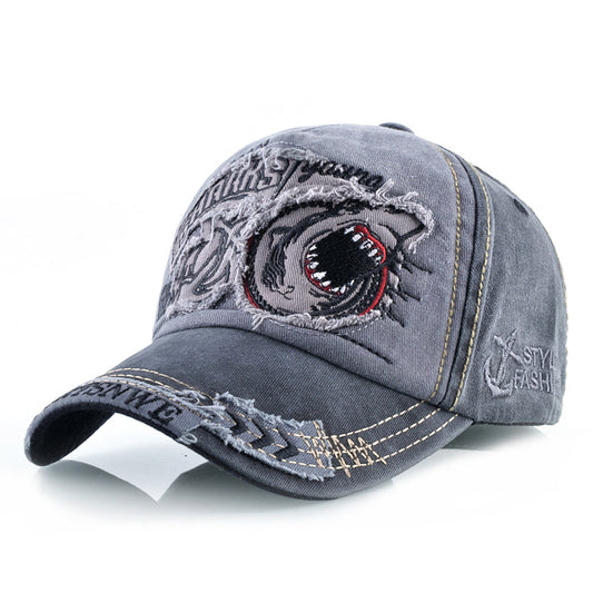 Nylon Shark Personalized Baseball cap MYA-DSM006