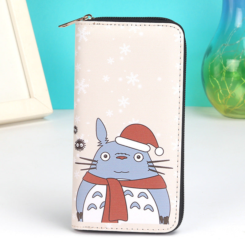 Wallet PU Cartoon Printing Long Zipper (M) MIC-Shengx001