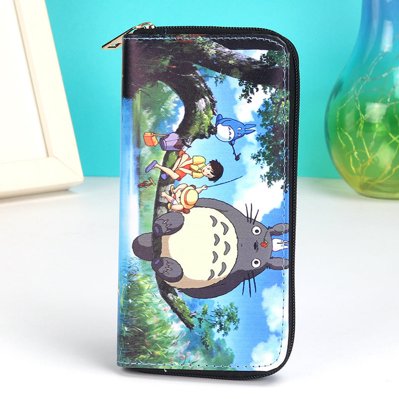 Wallet PU Cartoon Printing Long Zipper (M) MIC-Shengx001