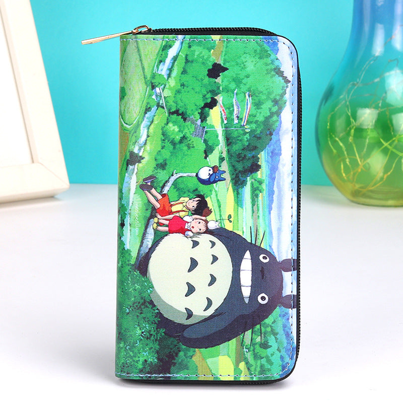 Wallet PU Cartoon Printing Long Zipper (M) MIC-Shengx001