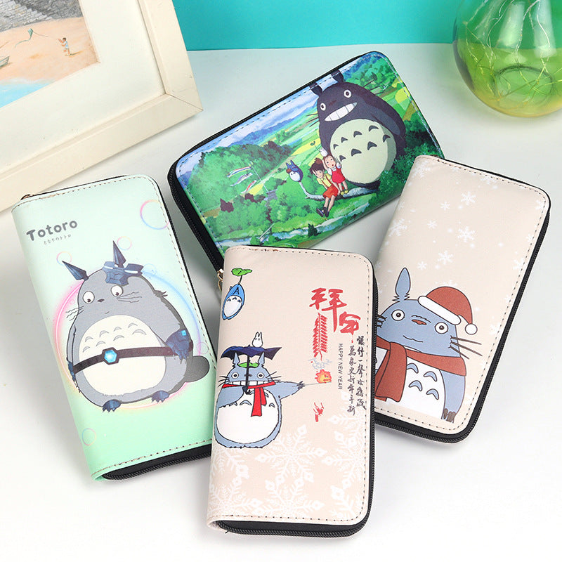 Wallet PU Cartoon Printing Long Zipper (M) MIC-Shengx001