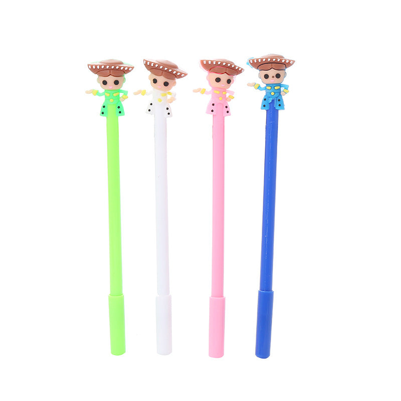 Cartoon Dancer Dream Silicone Plastic Ballpoint Pen Liuj012