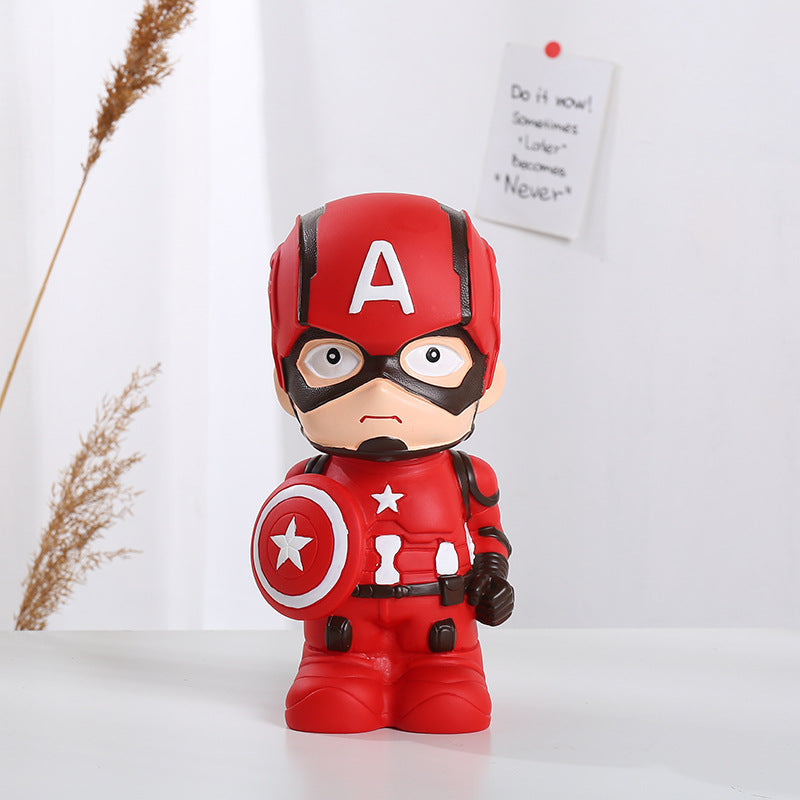 Resin cartoon anti drop piggy bank MIC-DSN004