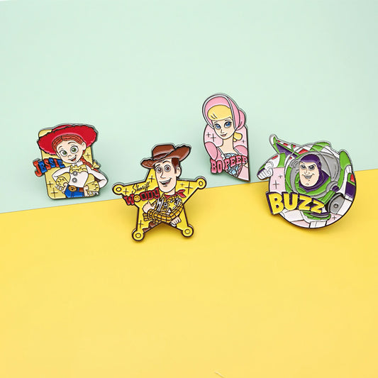 Alloy cartoon cute brooch (Minimo de compra 2) MIC-FuD013