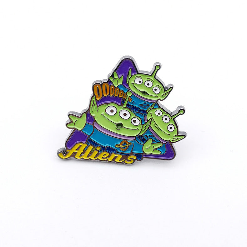 Alloy cartoon cute brooch (Minimo de compra 2) MIC-FuD013