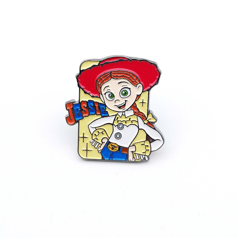 Alloy cartoon cute brooch (Minimo de compra 2) MIC-FuD013