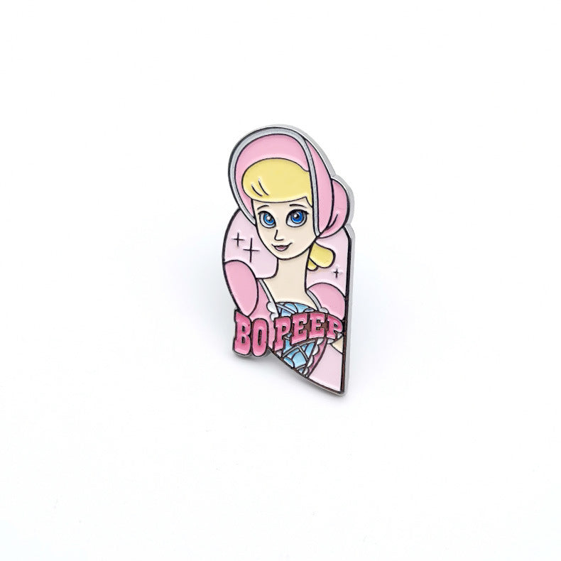 Alloy cartoon cute brooch (Minimo de compra 2) MIC-FuD013