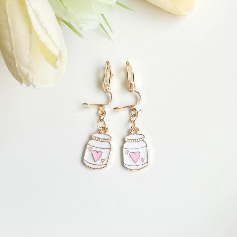 Alloy cute earrings (Minimo de Compra 2) MIC-HanJ008