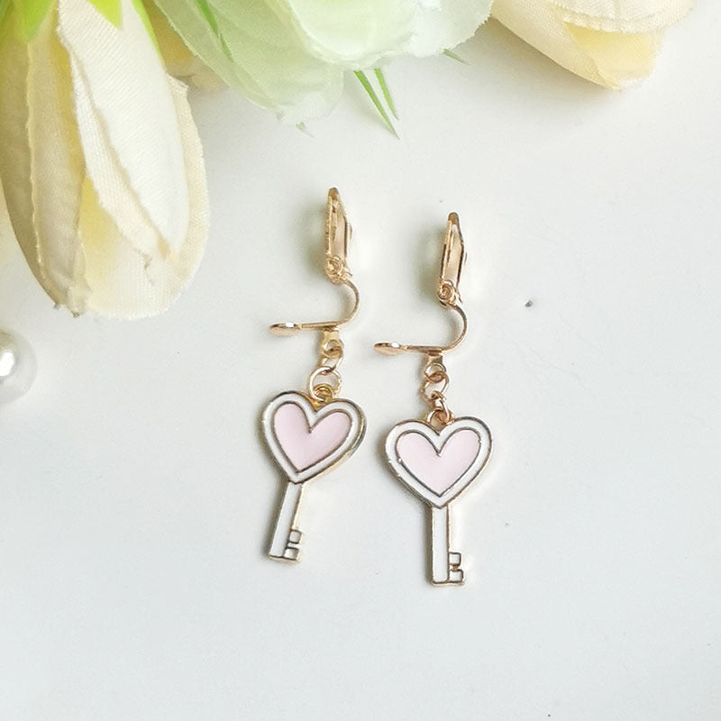 Alloy cute earrings (Minimo de Compra 2) MIC-HanJ008