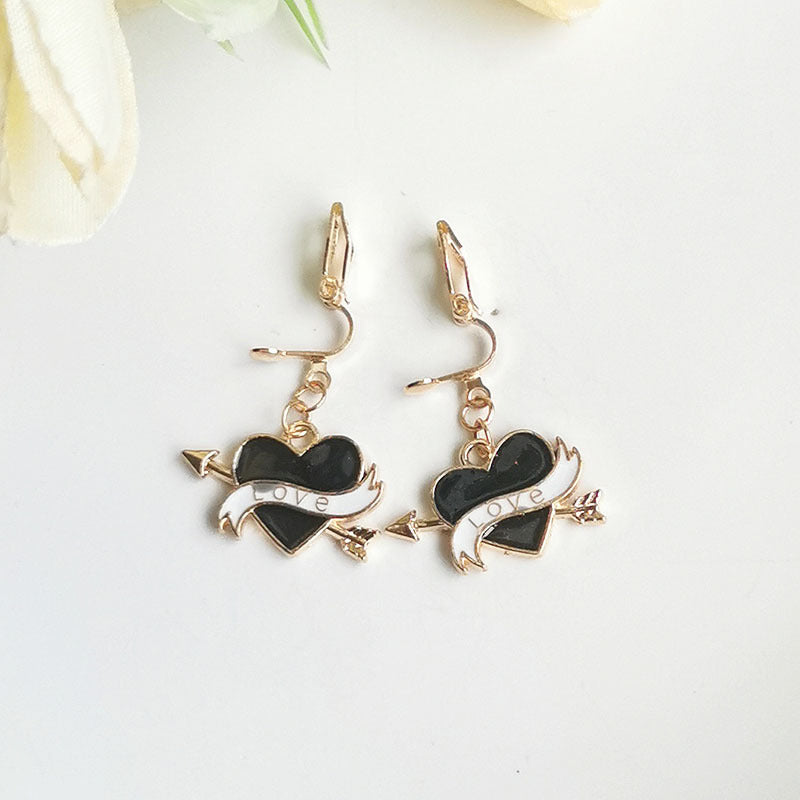 Alloy cute earrings (Minimo de Compra 2) MIC-HanJ008