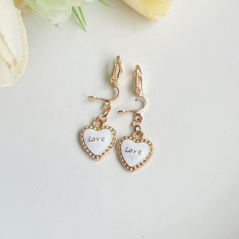 Alloy cute earrings (Minimo de Compra 2) MIC-HanJ008