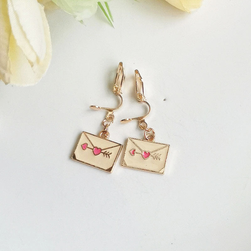 Alloy cute earrings (Minimo de Compra 2) MIC-HanJ008