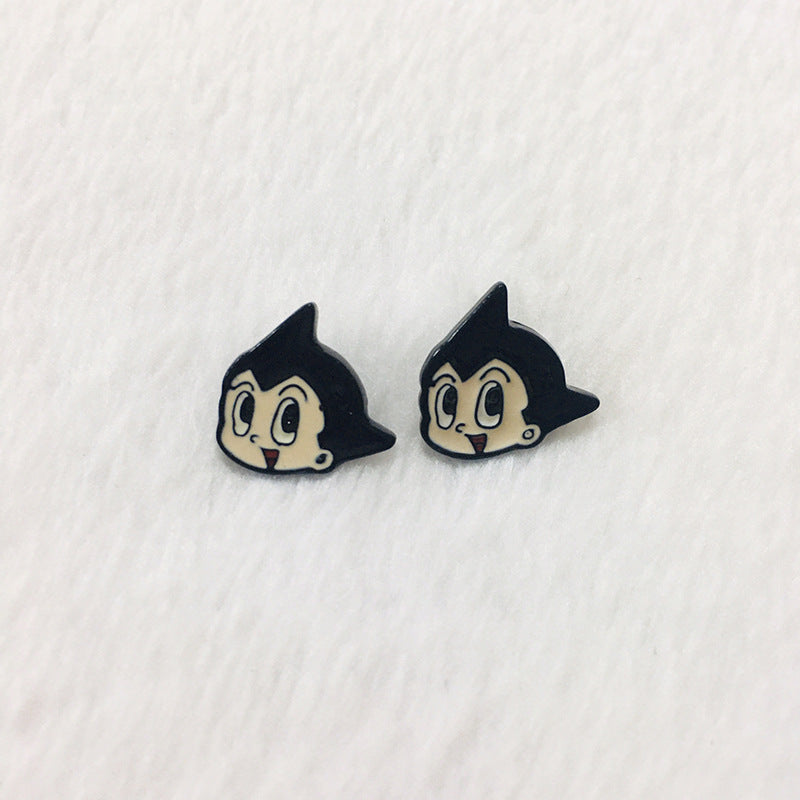 Alloy New Cartoon Earrings (Minimo de compra 2) MIC-HuaL004