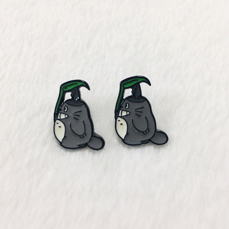 Alloy New Cartoon Earrings (Minimo de compra 2) MIC-HuaL006