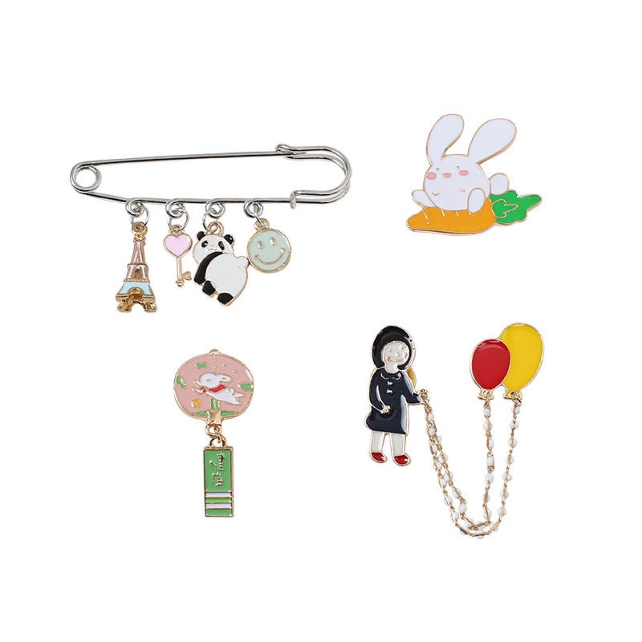 Alloy cute creative brooch (Minimo de Compra 2)  MIC-YongY003