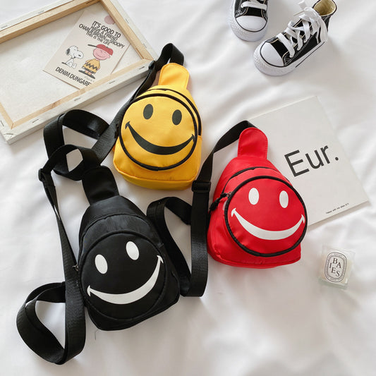 PU Korean Smiling Face Crossbody Bag MIC-QingY007