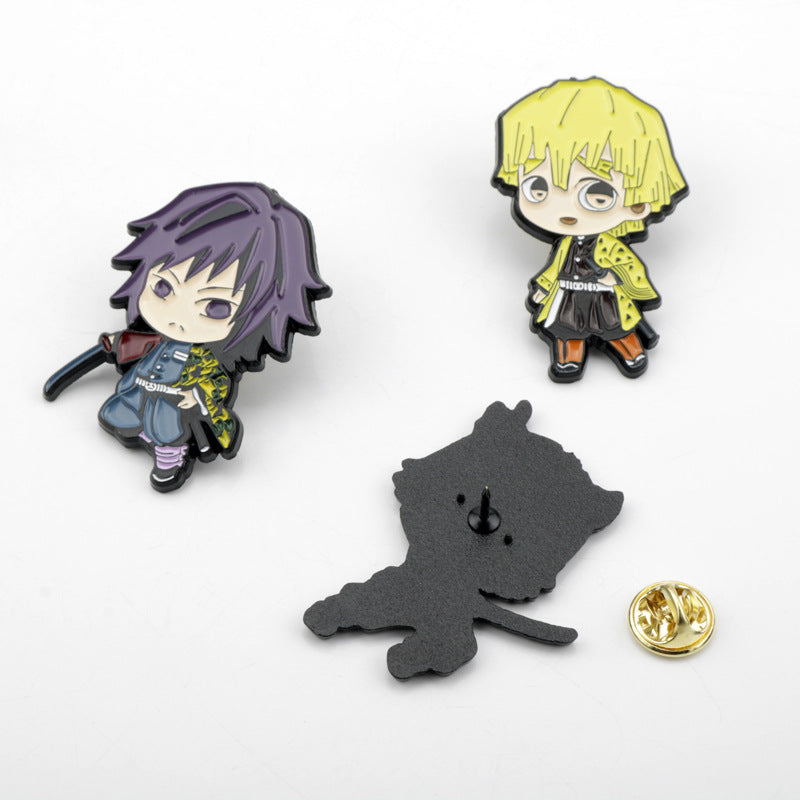 Alloy anime brooch MIC-HeY001