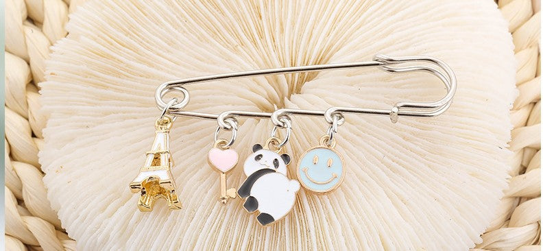 Alloy cute creative brooch (Minimo de Compra 2)  MIC-YongY003