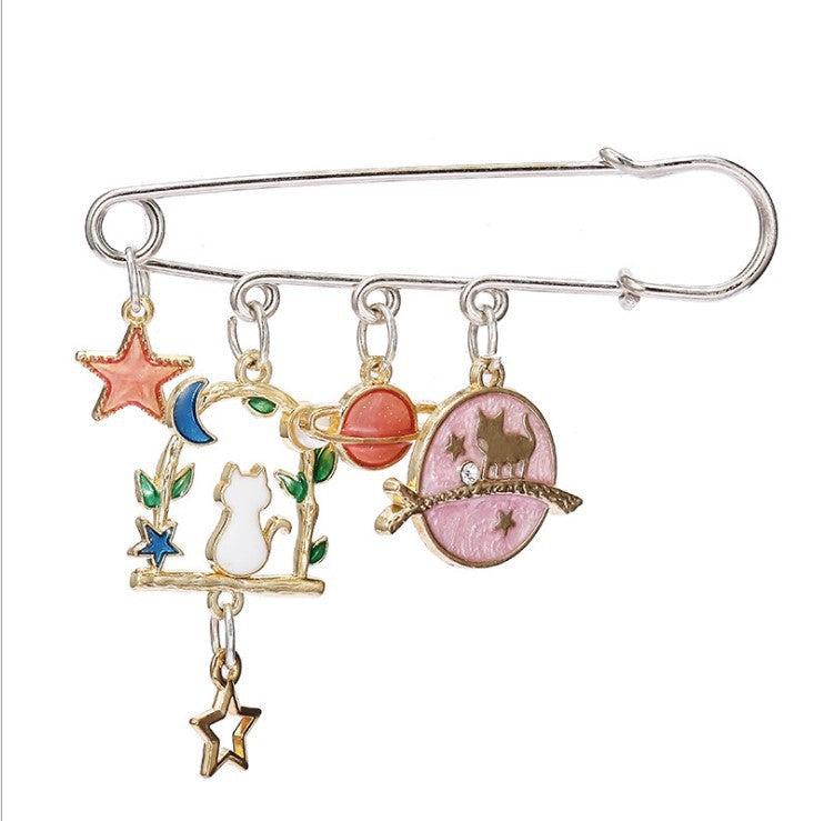 Alloy cute creative brooch (Minimo de Compra 2)  MIC-YongY003