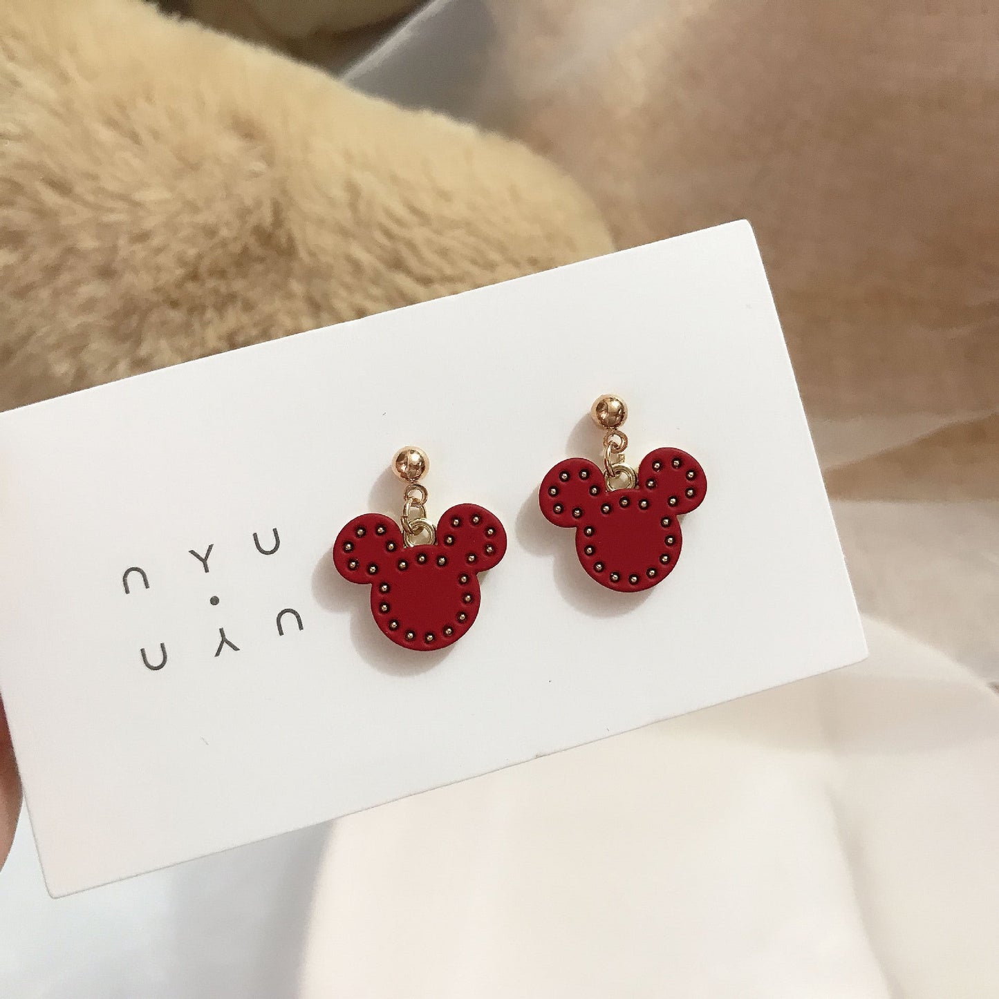 Alloy animation earrings MIC-YiJ006